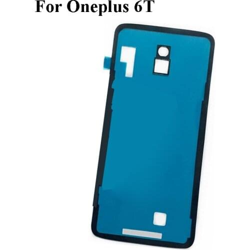 2PCS For Oneplus 6T 6 T Back Battery Door Cover 3M Glue A6010 Double Sided Waterproof Adhesive Sticker Tape Oneplus6T 1+6T