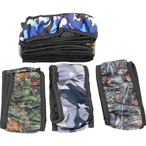 Camouflage Car Steering-wheel Cover SBR Lycra Steering Cover Car Styling Fit For Most Cars Interior Accessories Anti-slip