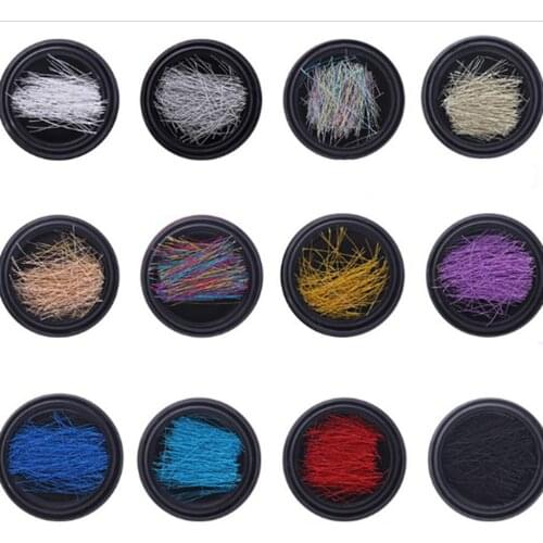 Colorful Nail Art Polish Striping Jewelry Thread Sticker Wire Diy Art Glitter Line Tape Japan Manicure Strips