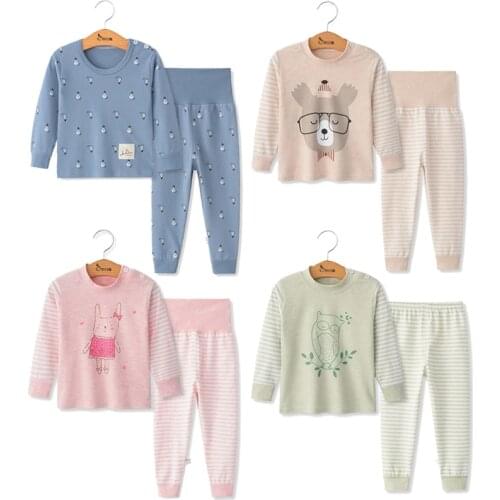 Kids Clothes Boys Girls Pajamas Christmas Pyjamas Kids Sleepwear Cotton Toddler Nightwear Cartoon pijamas enfant Baby pajamas