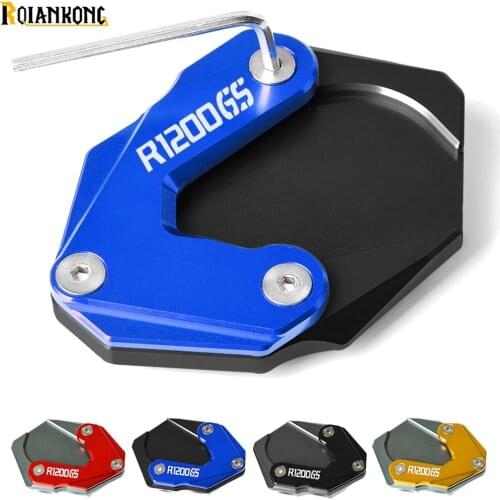For BMW R 1200 GS LC 2013-2018 2014 2015 2016 R1200GS Rallye 2016-2019 CNC Motorcycle Side Stand Kickstand Enlarge Extension Pad