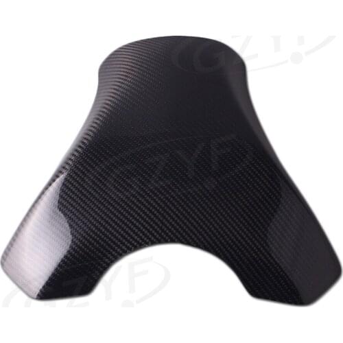 For Kawasaki Ninja ZX10R Fuel Gas Tank Cover Protector 2008 2009 2010 /08 08 10 Carbon Fibre Motorbike Parts Accessories