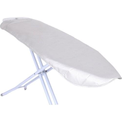 Home Universal silver coated Padded Ironing Board Cover Heavy Heat Reflective Scorch Resistant 140X50cm