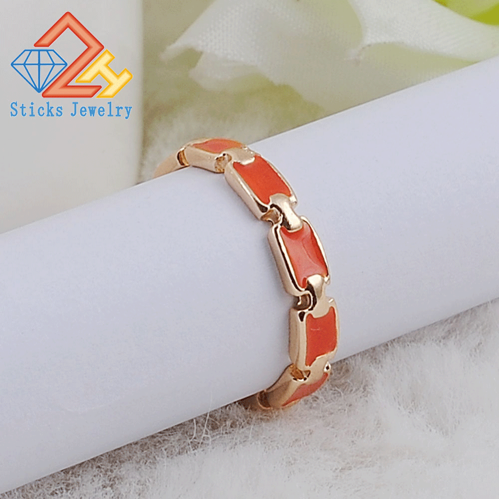 2018 Enamel Lace Flower Ring Gold Color Women Fashion Style Knuckle Ring Midi Finger Rings Bijoux Bagues Femme Jewelry