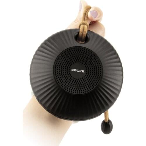 CBOKE BS-176 Mini Wireless BT Speaker & FM Radio Portable Rechargeable BT Speakers Support TF Card Small Speaker for Home Travel