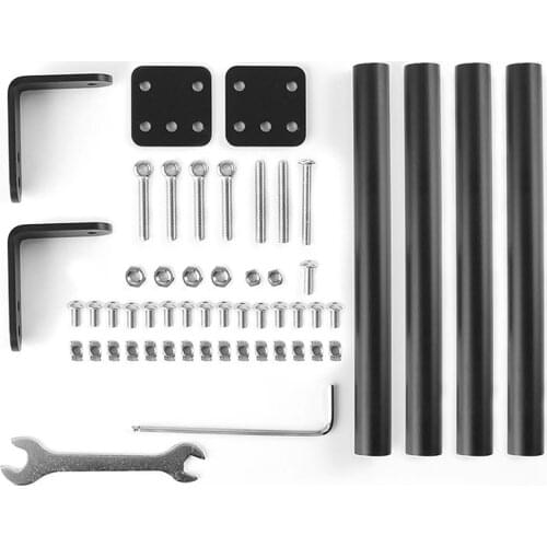 For Creality Ender-3 3S 3Pro v2 3D Printer Supporting Pull Rod Kit Aluminum Alloy Tie Rod Set Fixed Support Frame Kit