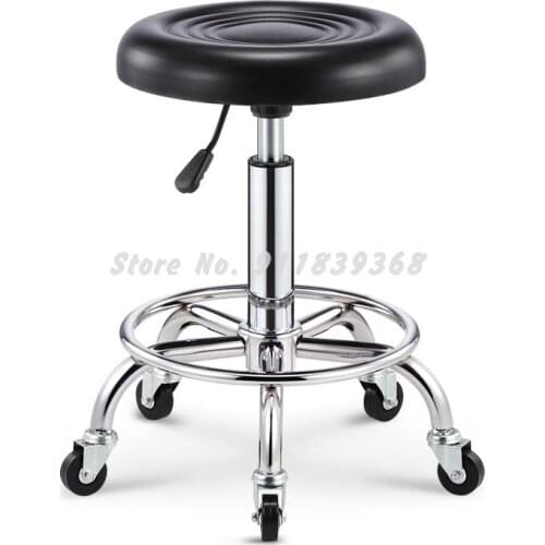 Beauty Stool Beauty Chair Bar Stool High Foot Bar Chair Back Rotation Bar Stool Bar Chair Lift