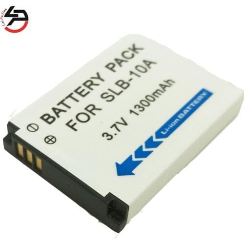 Laipuduo For Samsung 2pcs SLB10A SLB-10A SLB 10A for JVC BN VH105 BN-VH105 BN-VH105E BN-VH105EU Li-Ion Rechargeable Battery Pack