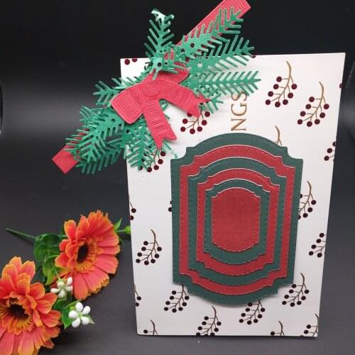 Metal Cutting Dies Cascading irregular new for decoration card DIY Scrapbooking stencil Paper Craft Album template Dies 118*82mm