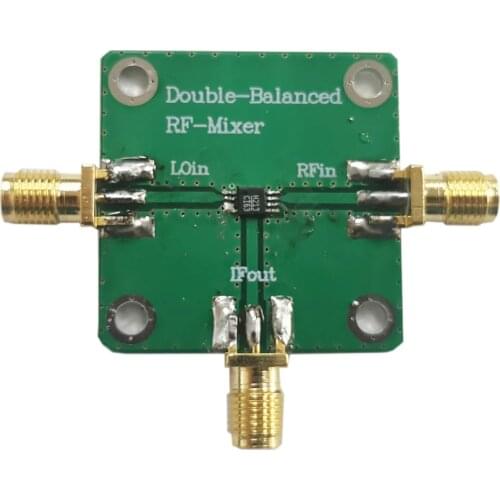 Microwave Radio Frequency Dual Double Balanced RF Mixer Frequency Transducer SMA Female Differential Circuit Signal IF Filter
