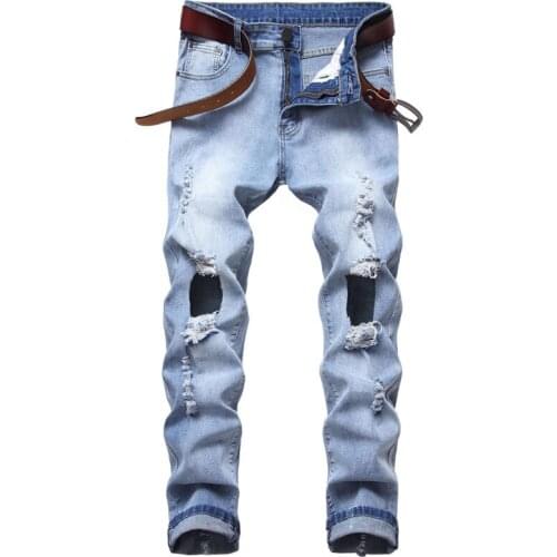 Men Clothing Jeans Homme 2020 New Fashion Skinny Jeans Men