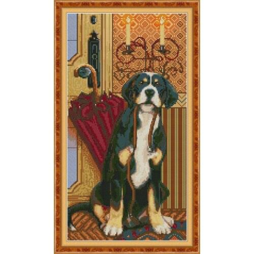 Ready to go out cross stitch kit aida 14ct 11ct count print canvas cross stitches needlework embroidery DIY handmade
