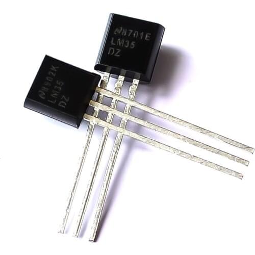 1PCS LM35DZ TO-92 LM35 Precision Centigrade Temperature Sensors