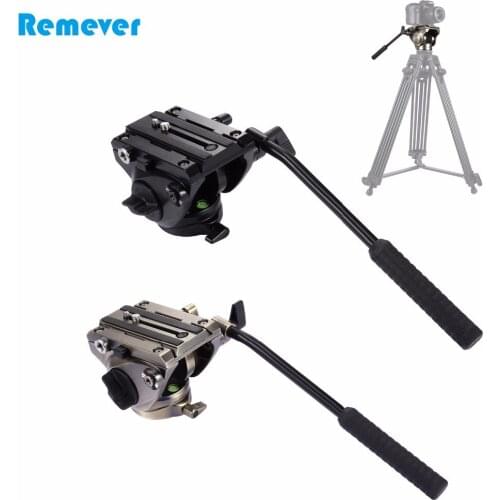 Professional Portable Tripod Fluid Head with Quick Release Plate for DSLR & SLR Cameras Camcorder for Tripod Video Film Shoot