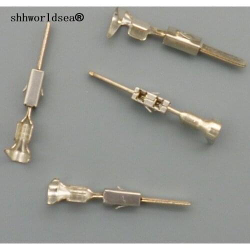 Shhworldsea 20Pcs Car Male wire Crimp terminal Pin for VW for Audi Seat Skoda Repair Auto spade electrical connector 964269-2