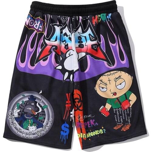 Summer Essentials Shorts Men Women Cotton Sports High Street Raw Hip Hop jogging fitness shorts High Street Trousers Size M-3XL