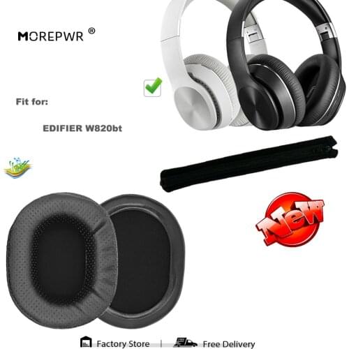 Replacement Ear Pads for EDIFIER W820bt W-820bt W 820 bt Headset Parts Leather Cushion Velvet Earmuff Earphone Sleeve Cover