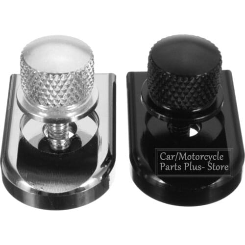 Motorcycle Seat Bolt Tab Screw Mount Knob Cover Knurled Rear Seat Bolt Screw For Harley Sportster Dyna Fatboy Road King Softail