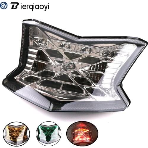 For Kawasaki Z900 2017-2018 Z650 2017 2018 Motorcycle Tail Light Z900 Brake Light Rear Lamp Integrated Motors Turn Signal Light