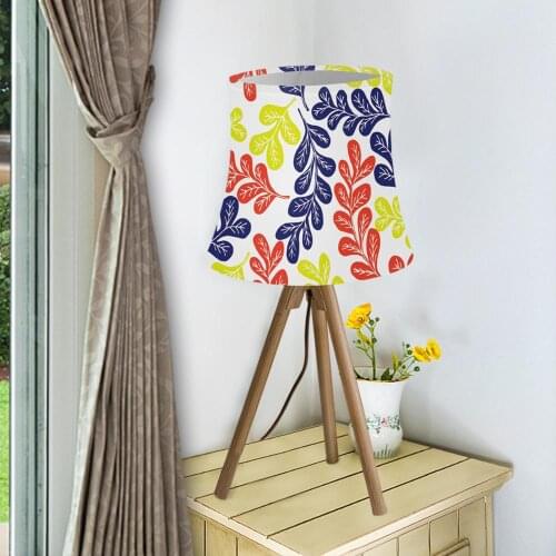 1pc Lampshade Fabric Lamp Cover Maori Tribe Polynesian Pattern Art Decor Colorful Lampshade Modern Light Shade for Wall Lamps