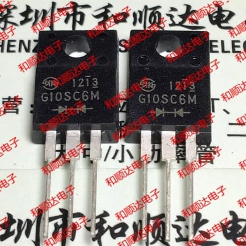 10pcs/lot G10SC6M New Spot TO-220F 60V 10A