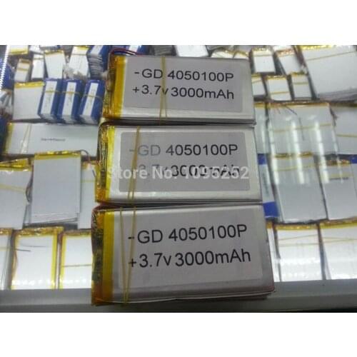 4050100 MP4 battery't a MP5 4.0*50*100 battery 3000 ma tablet battery