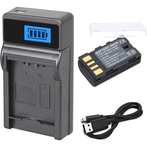 Battery + Charger for JVC Everio GZ-MG335, GZ-MG335U, GZ-MG365U, GZ-MG435U, GZ-MG465U, GZ-MG555U, GZ-MG575U, GZ-MG575 Camcorder