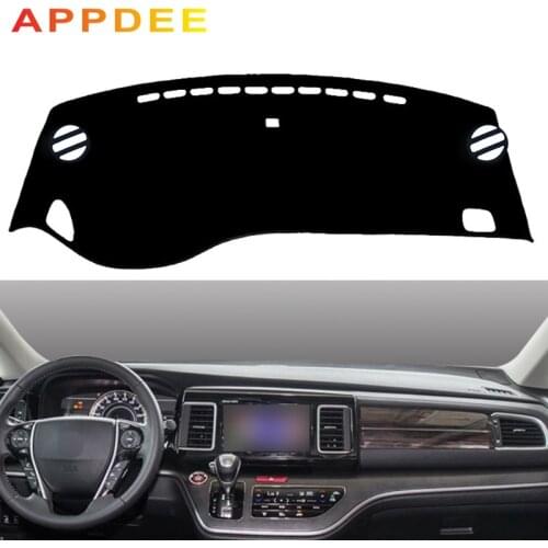 APPDEE Car Dashboard Cover Dashmat Carpet Dash Mat 2 Layers Cape For Honda Elysion Second Generation (RC1-RC2) 2015 2016 2017 20