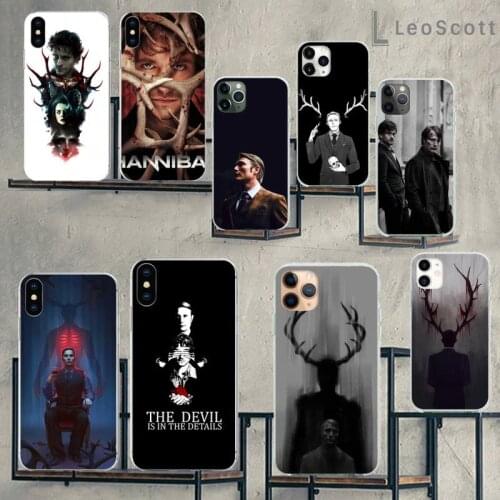 Cool Graham hannibal mads mikkelsen Phone Case For iphone 12 5 5s 5c se 6 6s 7 8 plus x xs xr 11 pro max mini