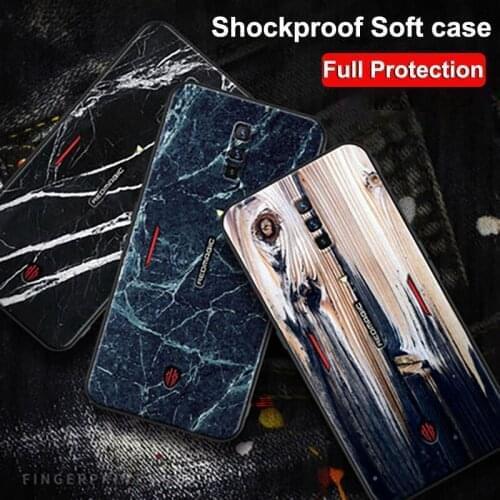 For Nubia Red Magic 6 NX669J Case Magic6 5G TPU Phone Cases For Nubia Red Magic 6 NX 669J Silicone Soft Bumper RedMagic 6 Cover