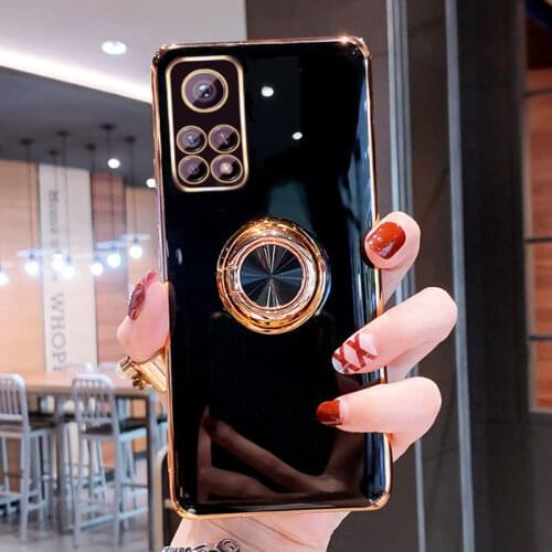 Luxury Magnetic Ring Cases For Xiaomi Mi Redmi Note 10 Pro 10T 11 POCO F3 10Pro Mi10 T Phone Full Protective Covers Stand Holder