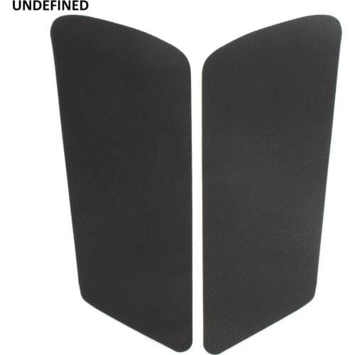 Black Motorcycle Sticker Tank Traction Pad Side Gas Fuel Knee Grip Protector Decal for Ducati 848 1098 1198 Pegatinas Moto