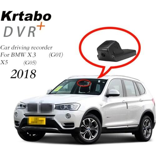 For BMW X3 G01 X5 G05 2018 car driving recorder high definition night vision hidden line free