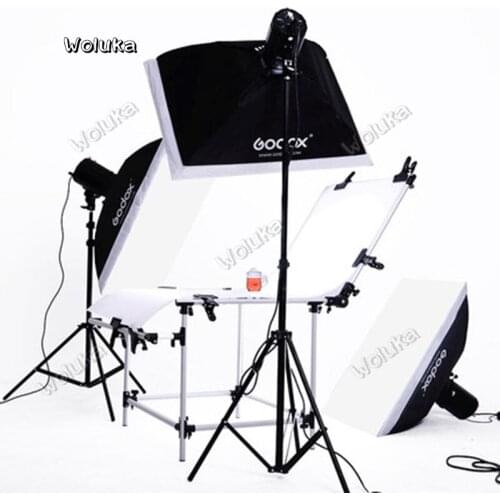 Godox E250w Clothing tile hang up photographic lamp flash photo lamp indoor shooting lamp photo lamp set CD50 T03