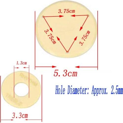 QUALITY Scratchplate Pickguard Cavity Switch Covers Cream for Guitar