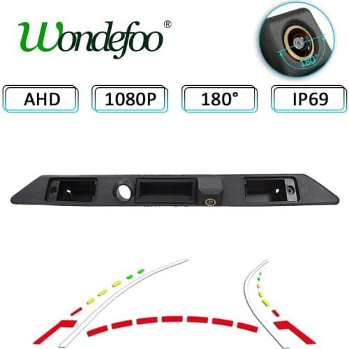 180 Degree 1080P AHD HD Vehicle Rear view camera for Audi A3 A4 A5 A6 B6 A6L S6 B7 A8 A8L Night vision Car Camera Waterproof