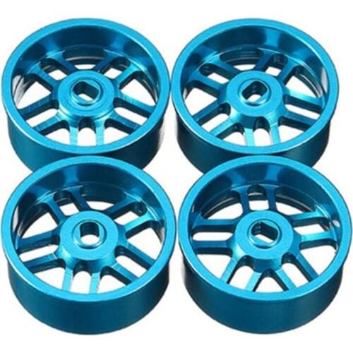 1:28 Metal RC Car Wheel Hub Tires Narrow Tire Rims For 1/28 Kyosho MINI-Z MR-03 AWD IW04M MINI-Q For Wltoys K989 RC Car Parts