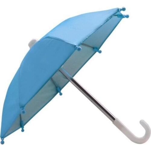 Mini Sunshade Umbrella Motorcycle Phone Holder Umbrella Decorative Umbrella for Bike Motorcycle Scooter E-Bike
