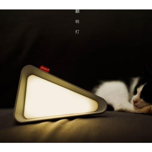 Novelty Led Night Light Table Lamp Bedside Light USB Rechargeable Gravity Sensor Adjustable Atmosphere Light Bedroom Night Lamp