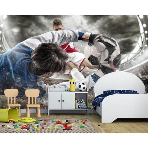 Papel de parede Football Goalkeeper Glove Ball Sport photo wallpaper living room bedroom dining room TV background wallpaper