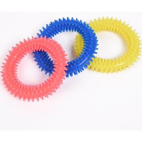 Pet Round Bite-resistant Cleaning Teeth Rubber Pet Supplies for All Types of Pets