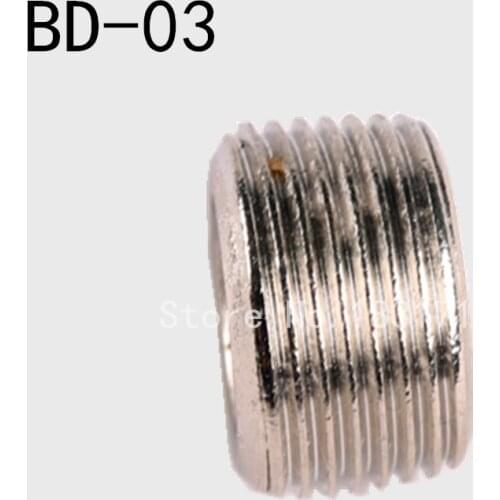 Pneumatic solenoid valve plug BD-03 Plug board base BD-3 Inside the six corners 3/8" Pneumatic cylinder fittings