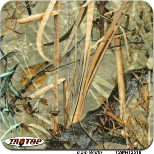 ITAATOP Water Transfer Film Width 0.5M 5Sq TSD12516 Camouflage Transparent Film Water Transfer Printing Hydrographic