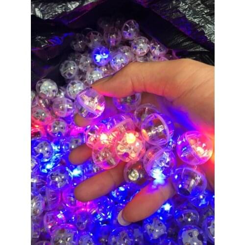 Hand-beaded flashing LED vibration light-emitting ball vibration glow ball lamp hand-diY accessories shake ball movement