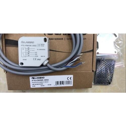 "Shanghai Lanbao" fixed products, specular reflection photoelectric switch PTE-PM5SK 3002
