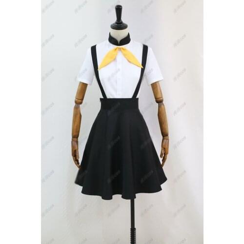 Anime Small gatchaman crowds cosplay clothes lolita school uniform girls CROWDS dress costume set customized any size