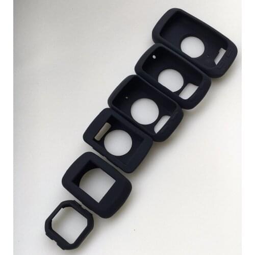 Outdoor Cycling computer Silicone Rubber Protect Case + LCD Screen Film Protector For Garmin Edge 25/500510/800/810/820/520/1000