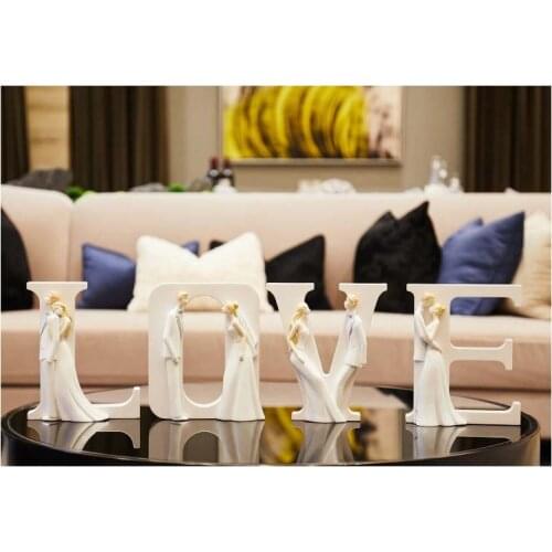 SPECIAL OFFER - 2020 TOP COOL GIFT WEDDING ANNIVERSARY LOVERS GIRL FRIEND WIFE BIRTHDAY 3D LOVE HOME DECORATION ORNAMENT STATUE