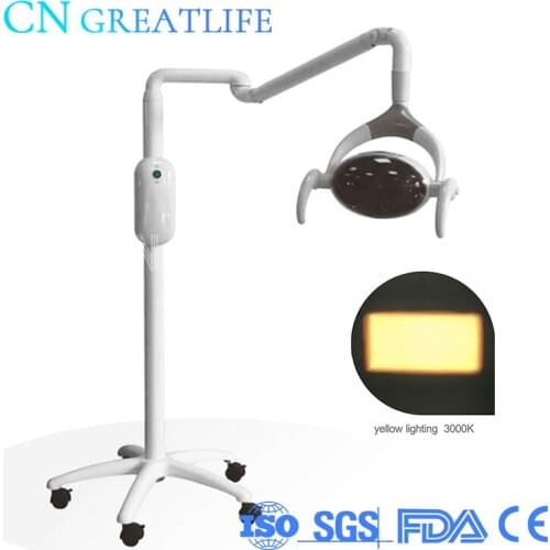 Dental Vertical Mobile Floor Stand Exam Lamp Medical Shadowless Led Dental Operation Light Standing Dental Light Led
