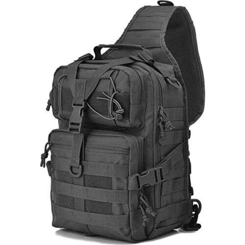 Tactical Assault Backpack Military Molle Sling Rucksack Army EDC Hiking Camping Hunting Climbing Outdoor Waterproof Camo Pack